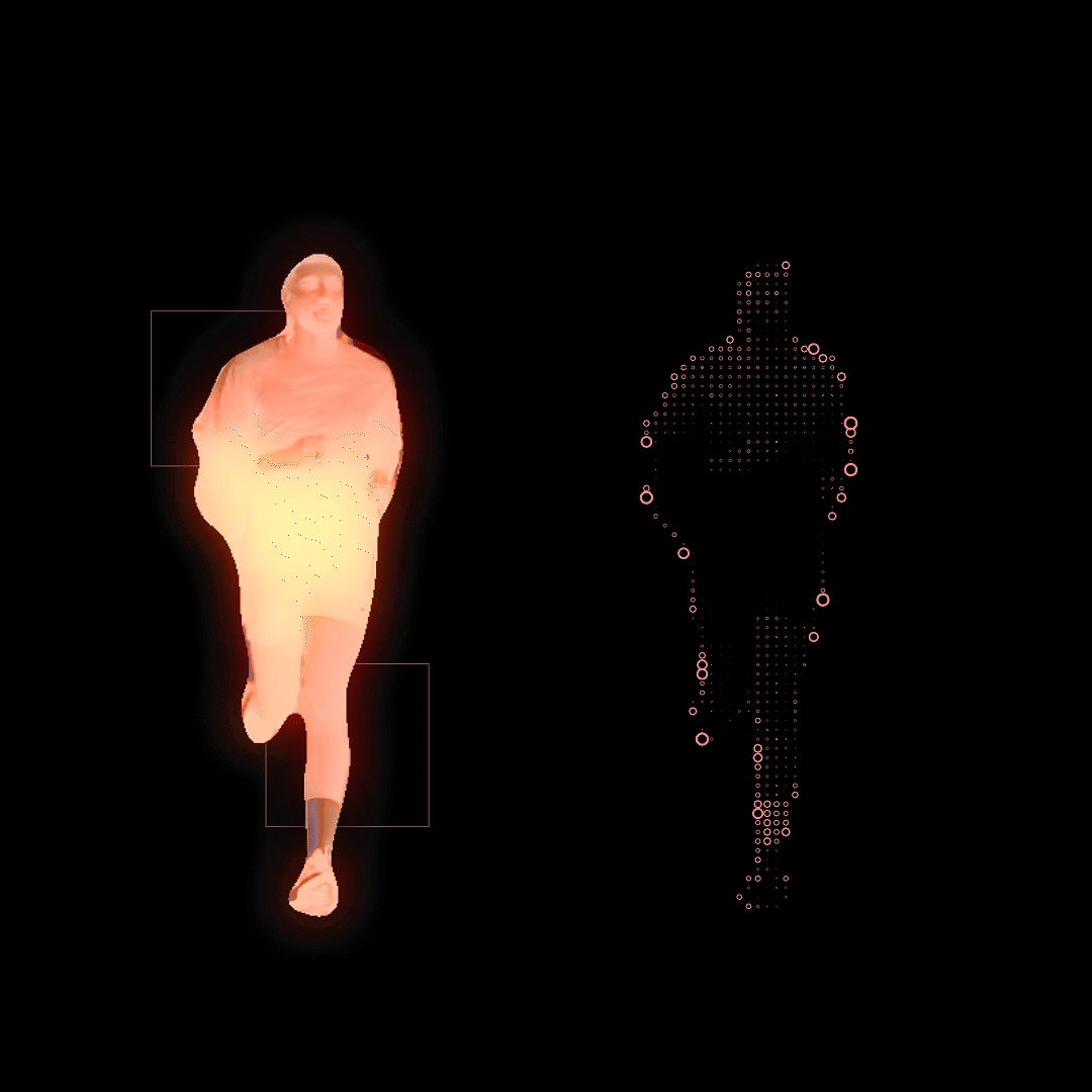 Motion tracking visual